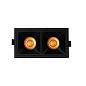 ART-SQ-180x2 LED светильник встраиваемый полуповоротный Downlight   -  Встраиваемые светильники 